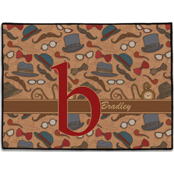 Vintage Hipster Door Mat (Personalized)