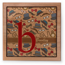 Vintage Hipster Pet Urn w/ Name and Initial