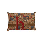 Vintage Hipster Pillow Case - Toddler (Personalized)