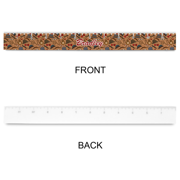 Vintage Hipster Plastic Ruler - 12" - APPROVAL