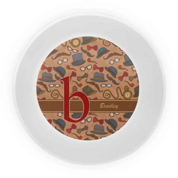 Vintage Hipster Melamine Bowl - Center