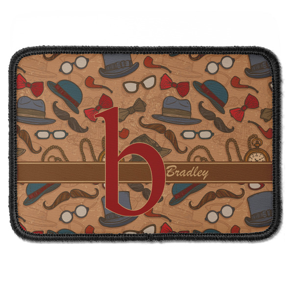 Vintage Hipster Rectangle Patch