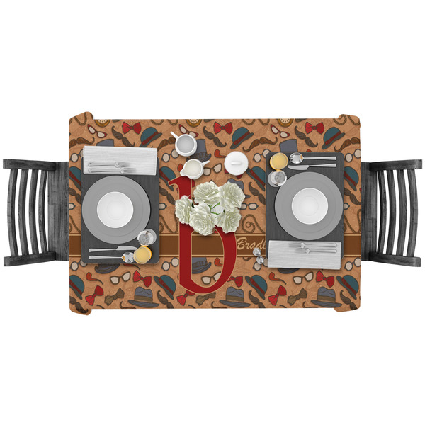 Vintage Hipster Rectangular Tablecloths - LIFESTYLE