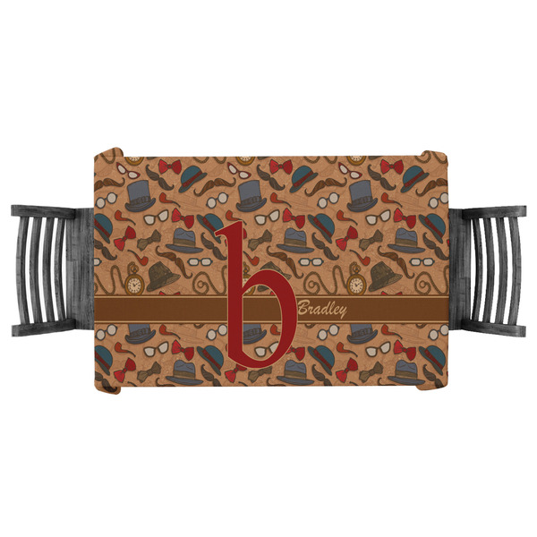 Custom Vintage Hipster Tablecloth - 58"x58" (Personalized)