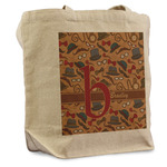 Vintage Hipster Reusable Cotton Grocery Bag - Single (Personalized)