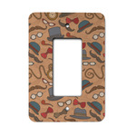 Vintage Hipster Rocker Style Light Switch Cover - Single Switch