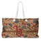 Vintage Hipster Large Tote Bag with Rope Handles (Personalized)
