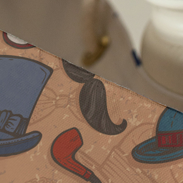 Vintage Hipster Large Rope Tote - Close Up View