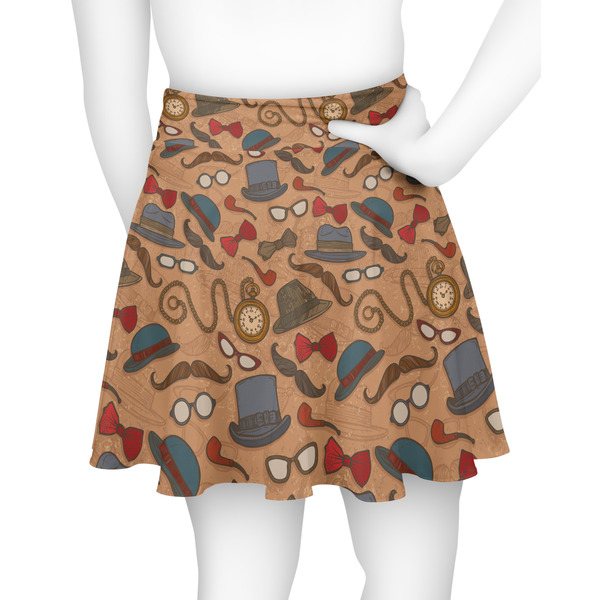 Vintage Hipster Skater Skirt - Back