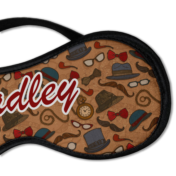 Vintage Hipster Sleeping Eye Mask - DETAIL Large