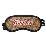 Vintage Hipster Sleeping Eye Mask - Small (Personalized)
