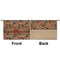 Vintage Hipster Small Zipper Pouch Approval (Front and Back)