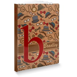Vintage Hipster Softbound Notebook (Personalized)