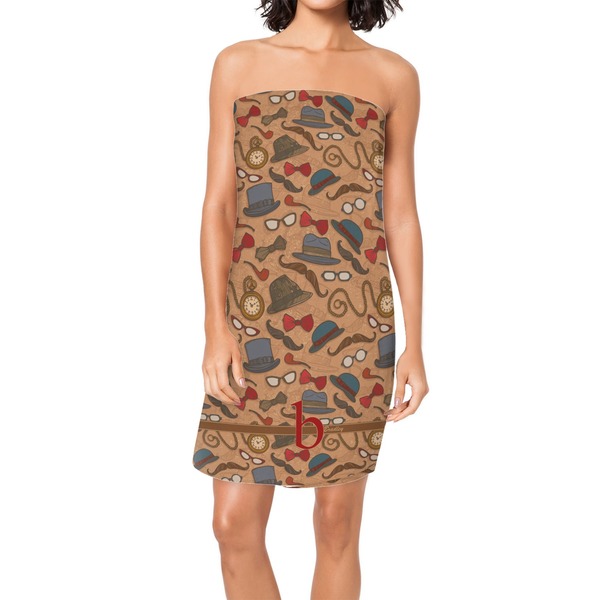 Custom Vintage Hipster Spa / Bath Wrap (Personalized)