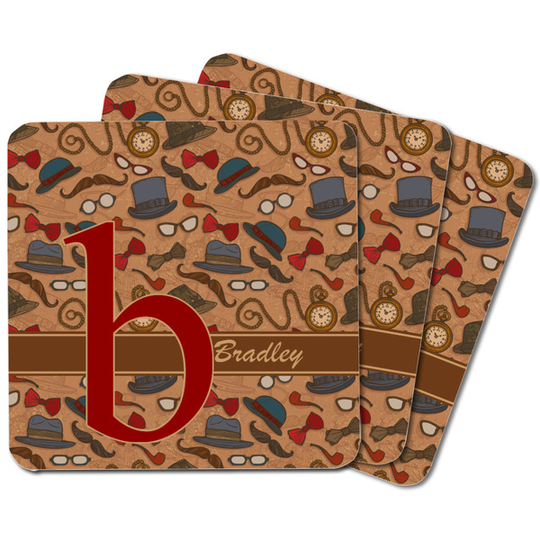 Vintage Hipster Square Fridge Magnet - MAIN