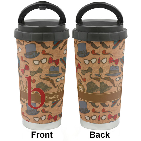 Vintage Hipster Stainless Steel Travel Cup - Apvl