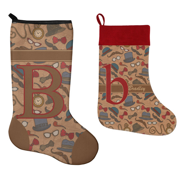 Vintage Hipster Stockings - Side by Side compare