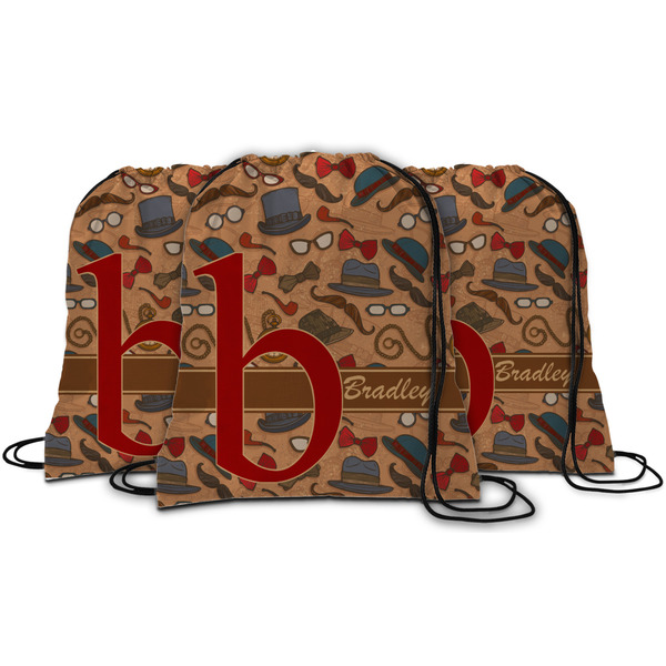 Vintage Hipster String Backpack - MAIN