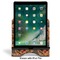 Vintage Hipster Stylized Tablet Stand - Front with ipad