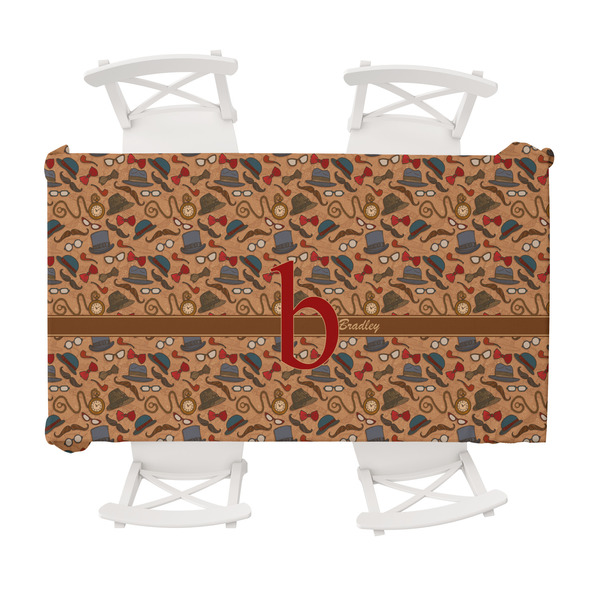 Custom Vintage Hipster Tablecloth - 58"x102" (Personalized)