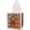 Vintage Hipster Tissue Box Cover (Personalized)