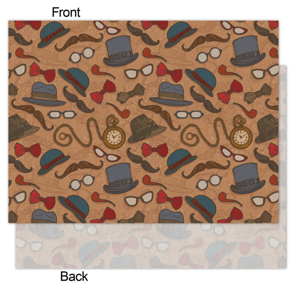 Vintage Hipster Tissue Paper - Heavyweight - Medium - Front & Back