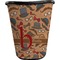 Vintage Hipster Waste Basket - Single Sided (Black) (Personalized)