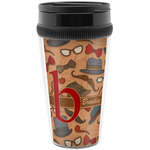 Vintage Hipster Acrylic Travel Mug without Handle (Personalized)