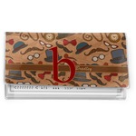 Vintage Hipster Vinyl Checkbook Cover (Personalized)