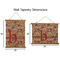 Vintage Hipster Wall Hanging Tapestries - Parent/Sizing