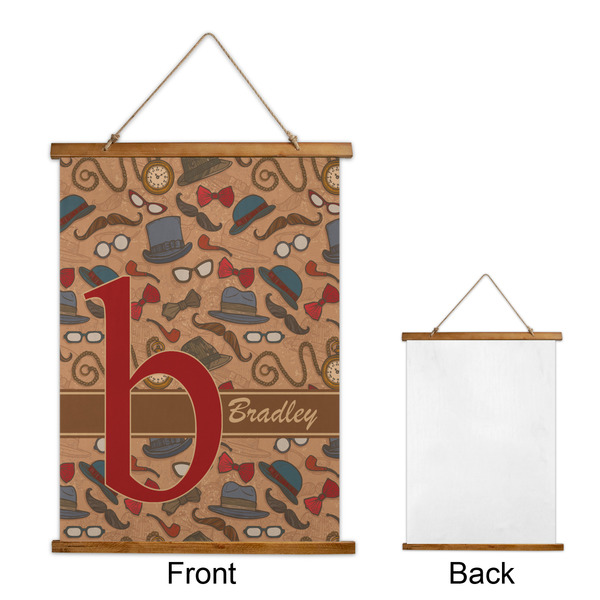 Vintage Hipster Wall Hanging Tapestry - Portrait - APPROVAL