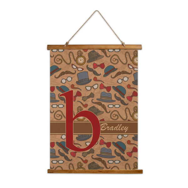 Custom Vintage Hipster Wall Hanging Tapestry - Tall (Personalized)