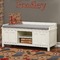 Vintage Hipster Wall Name Decal Above Storage bench