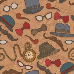 Vintage Hipster Wallpaper & Surface Covering
