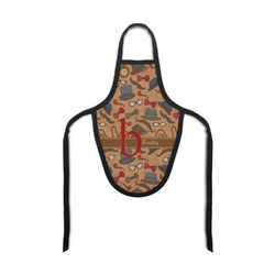 Vintage Hipster Bottle Apron (Personalized)