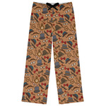 Vintage Hipster Womens Pajama Pants - M