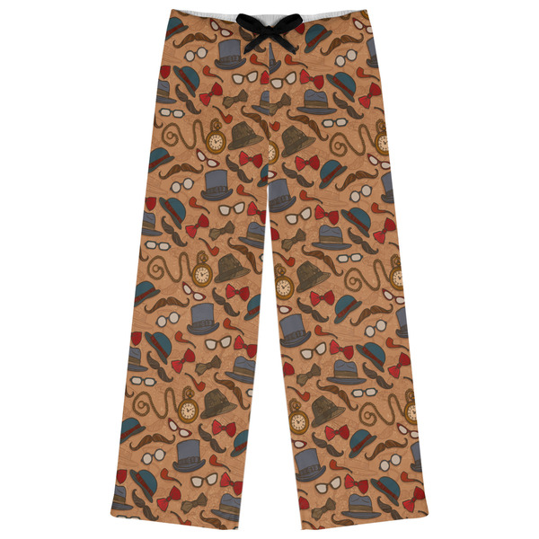Custom Vintage Hipster Womens Pajama Pants - L