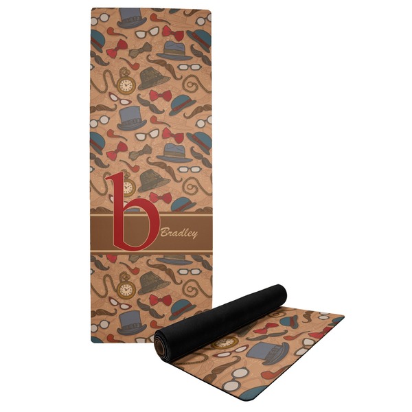 Custom Vintage Hipster Yoga Mat (Personalized)