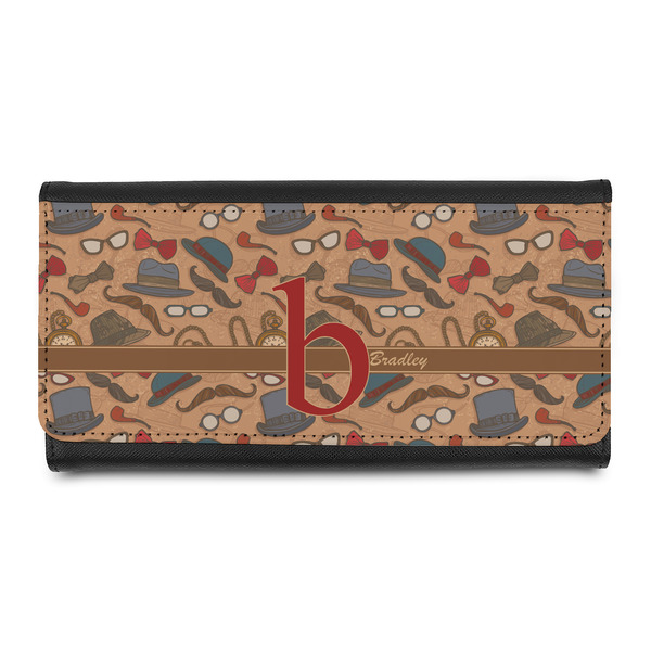 Custom Vintage Hipster Leatherette Ladies Wallet (Personalized)