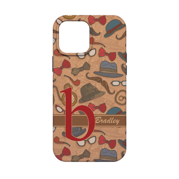Vintage Hipster iPhone 13 Mini Tough Case - Back