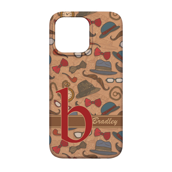 Vintage Hipster iPhone 13 Pro Case - Back