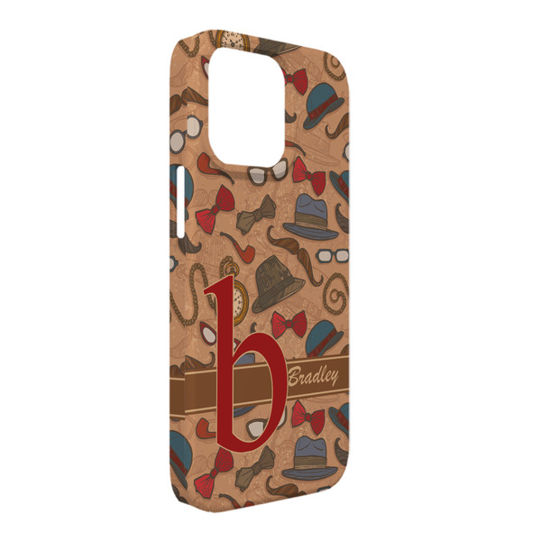 Custom Vintage Hipster iPhone Case - Plastic - iPhone 13 Pro Max (Personalized)