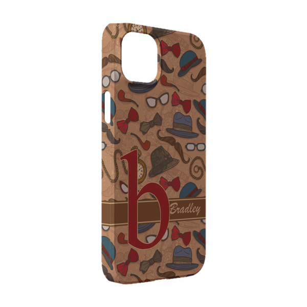 Custom Vintage Hipster iPhone Case - Plastic - iPhone 14 (Personalized)
