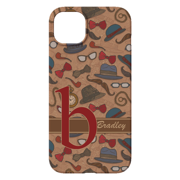 Vintage Hipster iPhone 14 Plus Case - Back