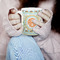 Teal Ribbons & Labels 11oz Coffee Mug - LIFESTYLE