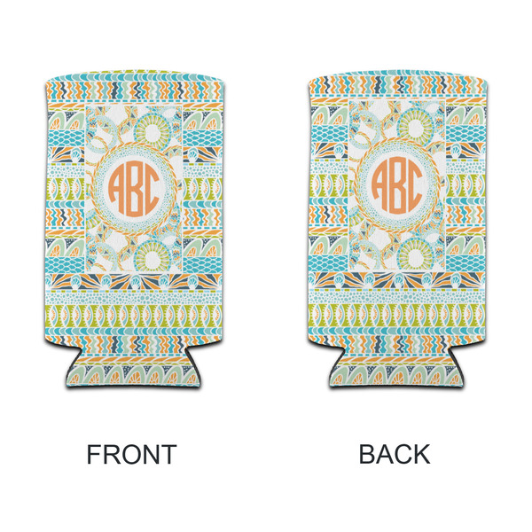 Teal Ribbons & Labels 12oz Tall Can Sleeve - APPROVAL