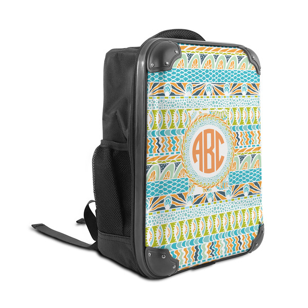 Teal Ribbons & Labels 15" Backpack - ANGLE VIEW