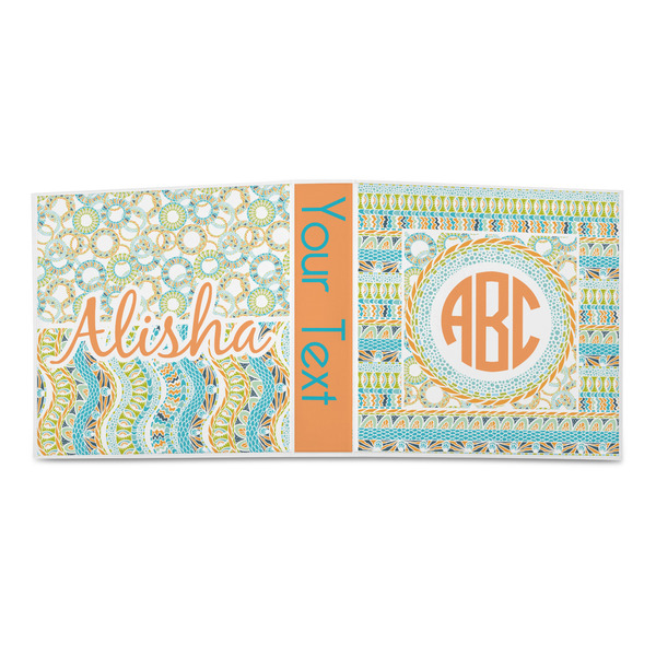 Teal Ribbons & Labels 3-Ring Binder Approval- 2in