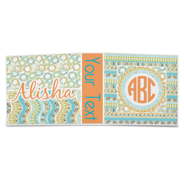 Teal Ribbons & Labels 3-Ring Binder Approval- 3in