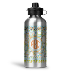 Teal Ribbons & Labels Water Bottles - 20 oz - Aluminum (Personalized)